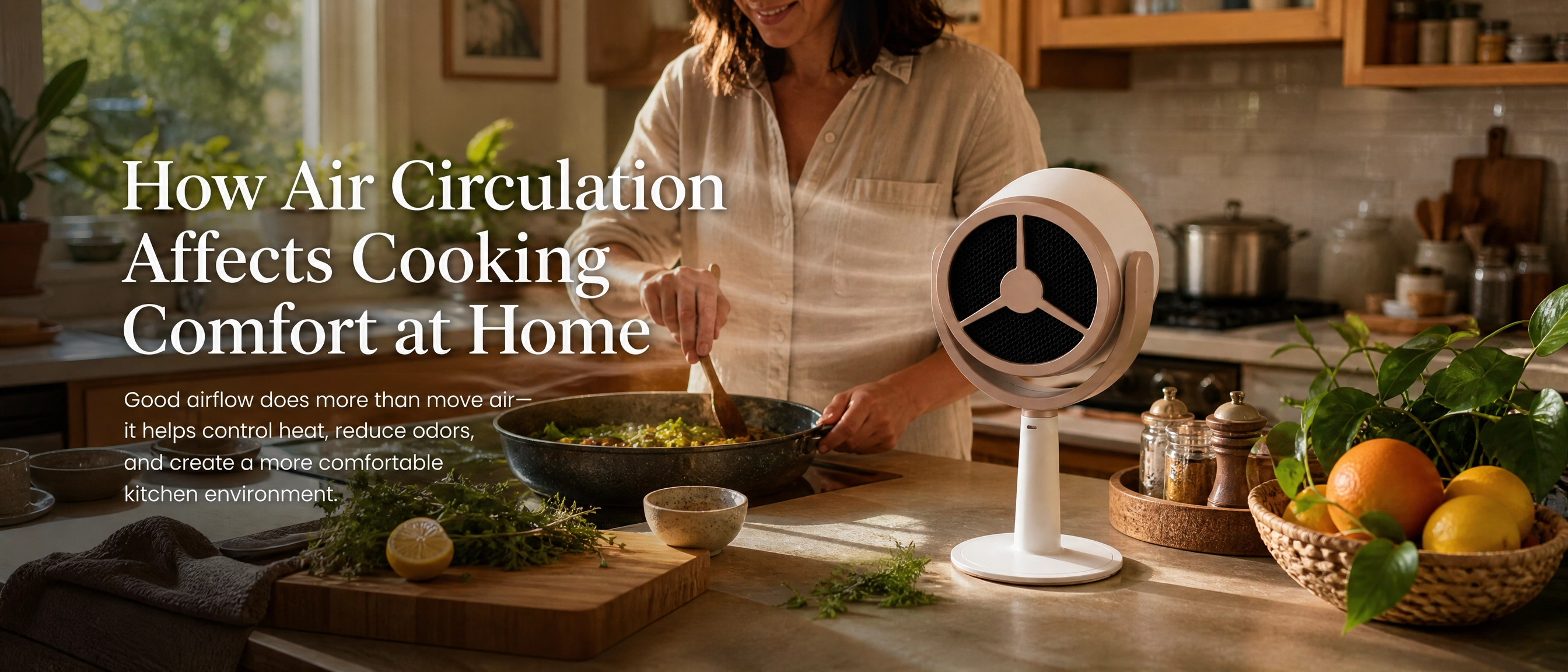 How Air Circulation Affects Cooking Comfort at Home