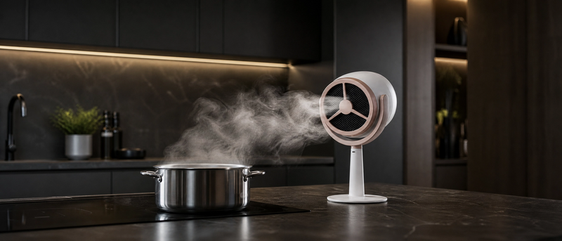 How to Deal With Smoke in a Kitchen Without Windows