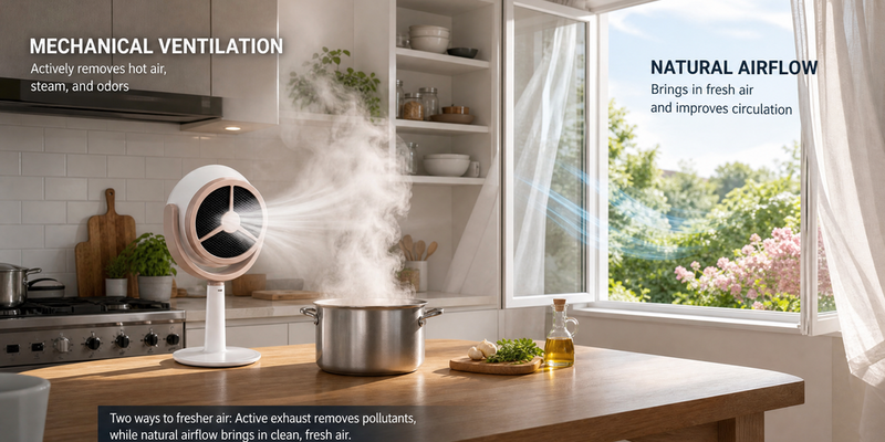 Kitchen Ventilation vs. Natural Airflow: Which is Enough?
