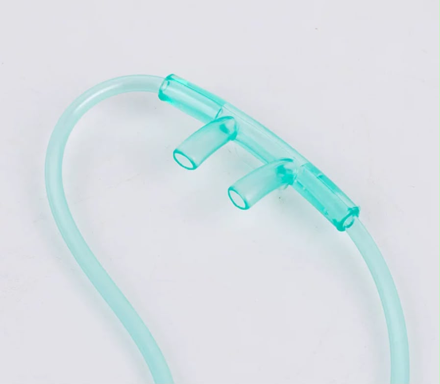 5-Pack Soft Oxygen Nasal Cannulas | Fits 1–3L Portable Concentrators