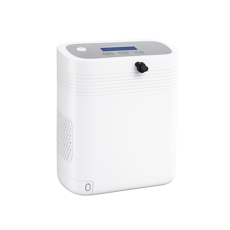 1–5L/min Portable Oxygen Concentrator with Adjustable Flow | Free Carry Bag