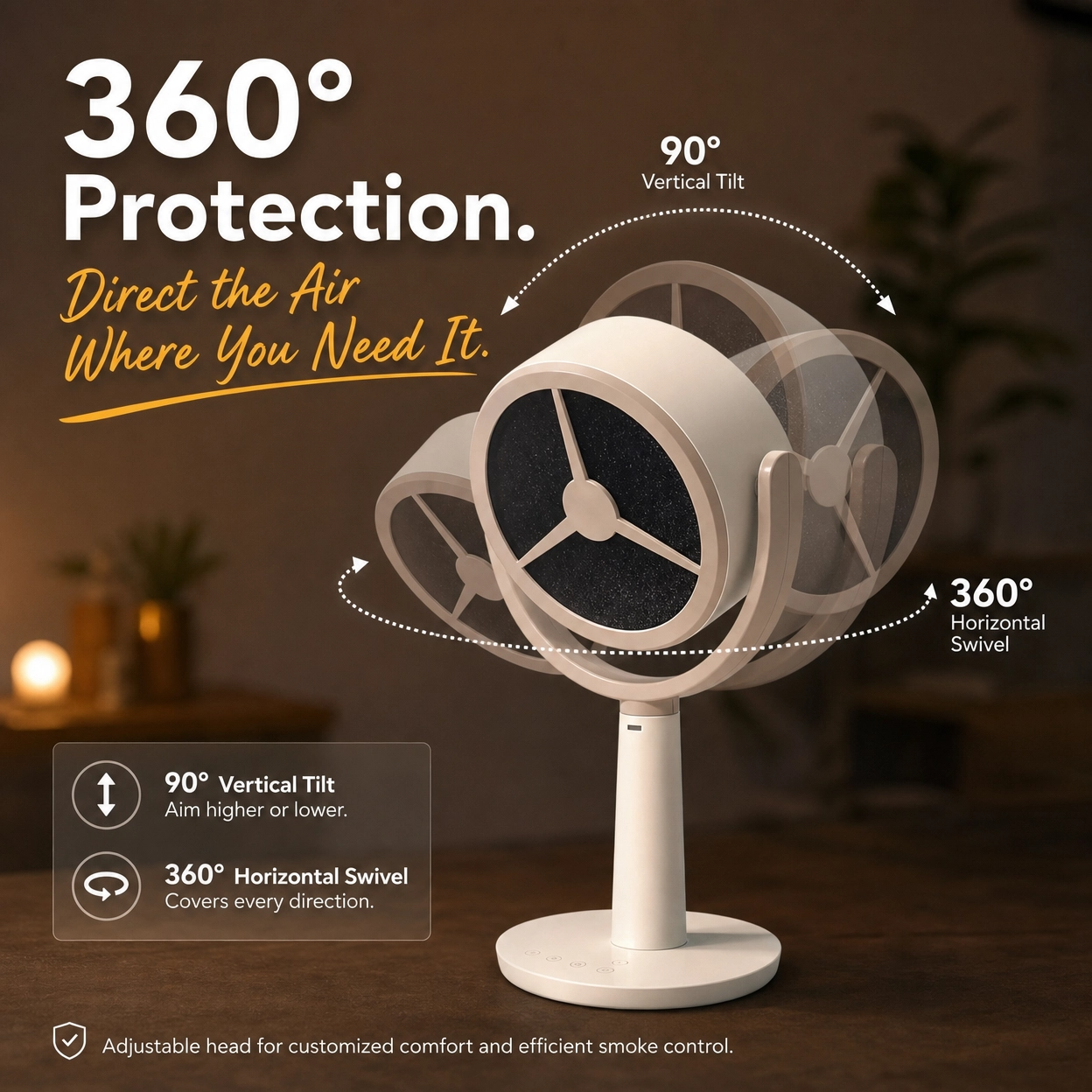 Portable Range Hood | Smoke-Free Cooking Fast