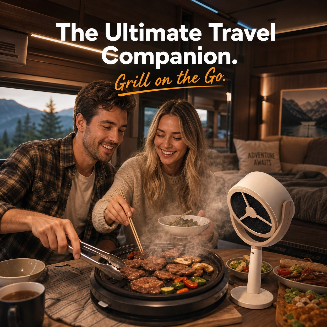 Portable Range Hood | Smoke-Free Cooking Fast